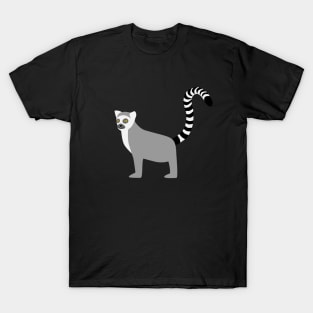 ring tailed lemur catta Katta lemur ring-tailed lemur T-Shirt